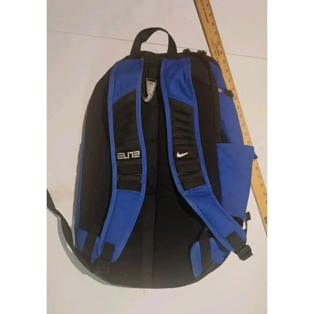 Nike Elite Backpack/Duffel- Blue/Silver/Black